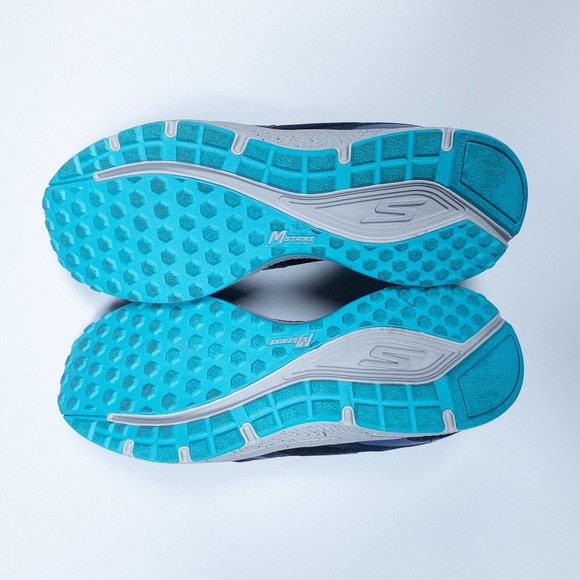 Skechers Go Run Consistent‎ Vivid Horizon Running Shoes Sneakers Navy Womens 10 - Picture 5 of 8